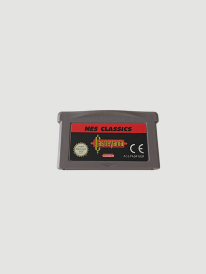 cartucho nes classics castlevania original europeo game boy advance
