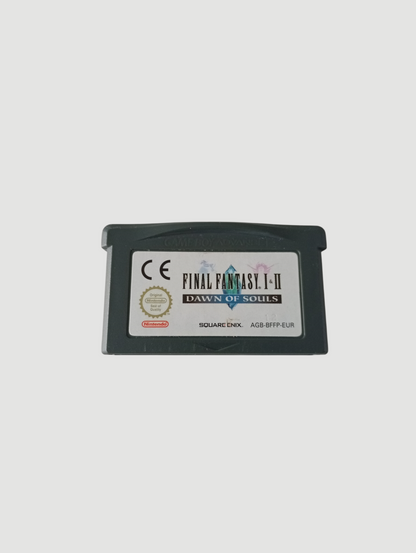 cartucho final fantasy i y ii original español game boy advance