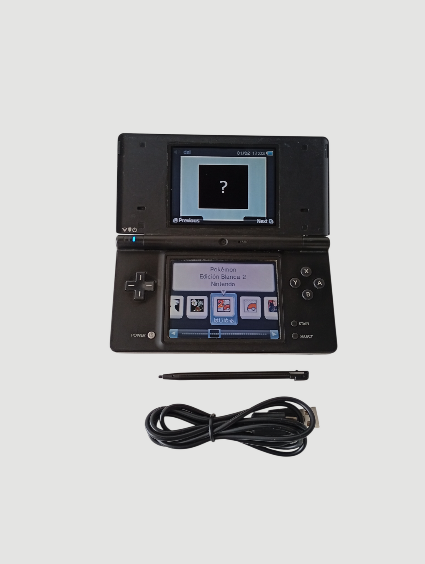 consola nintendo dsi negra liberada en micro sd 32 gb