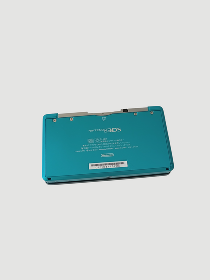consola Nintendo 3DS old Aqua blue en caja liberada con micro sd 64 gb