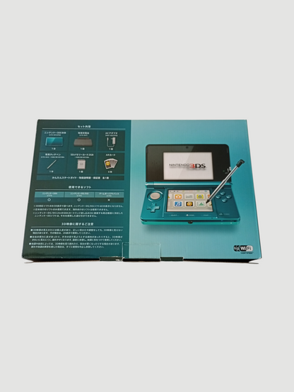 consola Nintendo 3DS old cosmo black en caja liberada con micro sd 64 gb