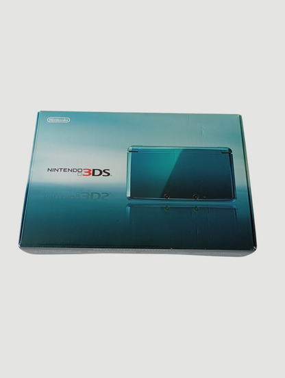 consola Nintendo 3DS old cosmo black en caja liberada con micro sd 64 gb
