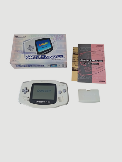 consola game boy advance white en caja