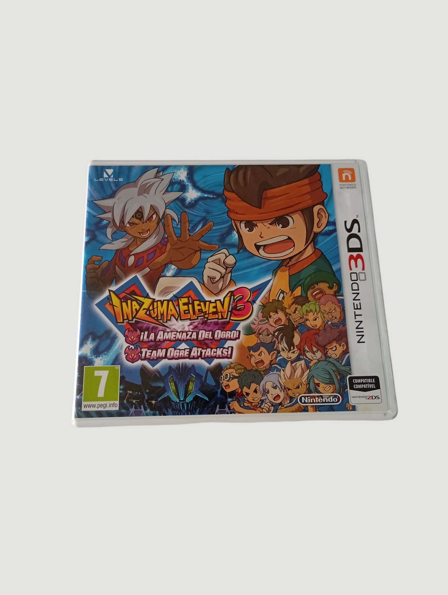 inazuma eleven 3 la amenaza del ogro original español nintendo 3ds