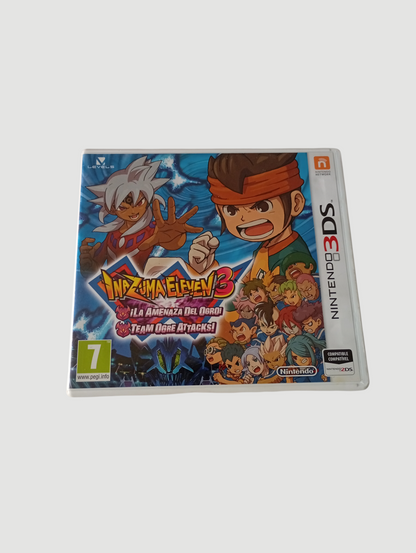 inazuma eleven 3 la amenaza del ogro original español nintendo 3ds