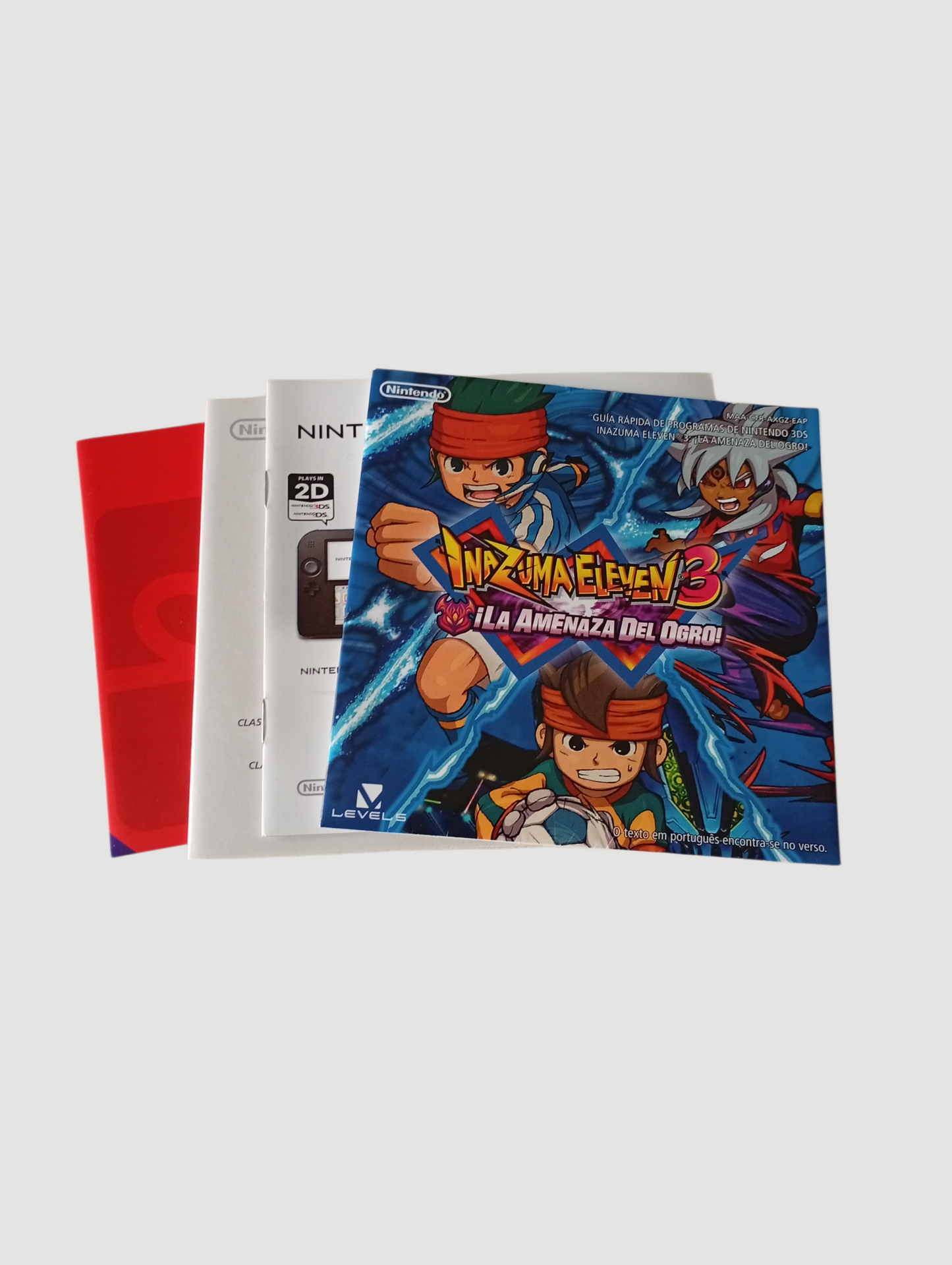 inazuma eleven 3 la amenaza del ogro original español nintendo 3ds