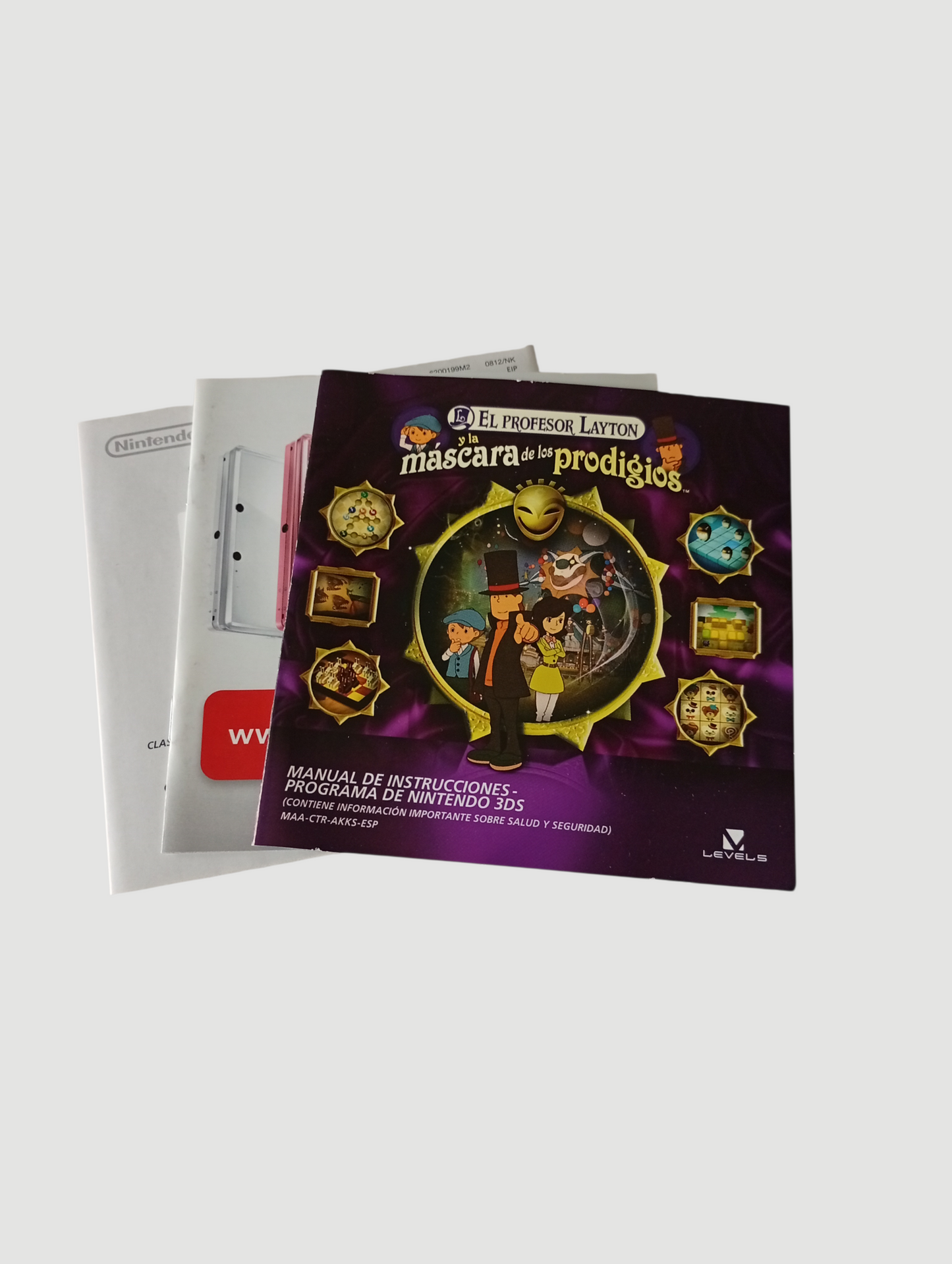 el profesor Layton y la mascara de los prodigios español original nintendo 3ds