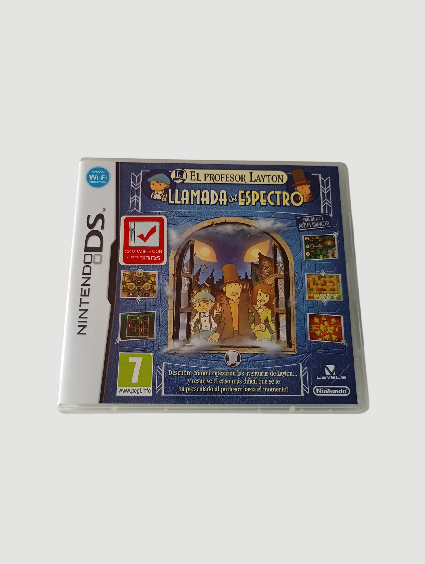 el profesor layton y la llamada del espectro original español nintendo ds