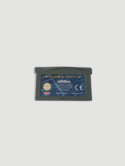cartucho spiderman 2 original español game boy advance