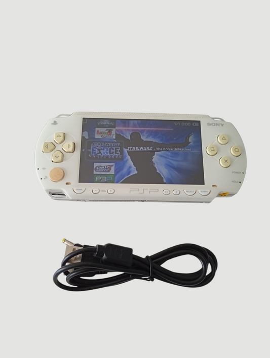 consola psp white modelo 1000 liberada con micro sd 64 gb