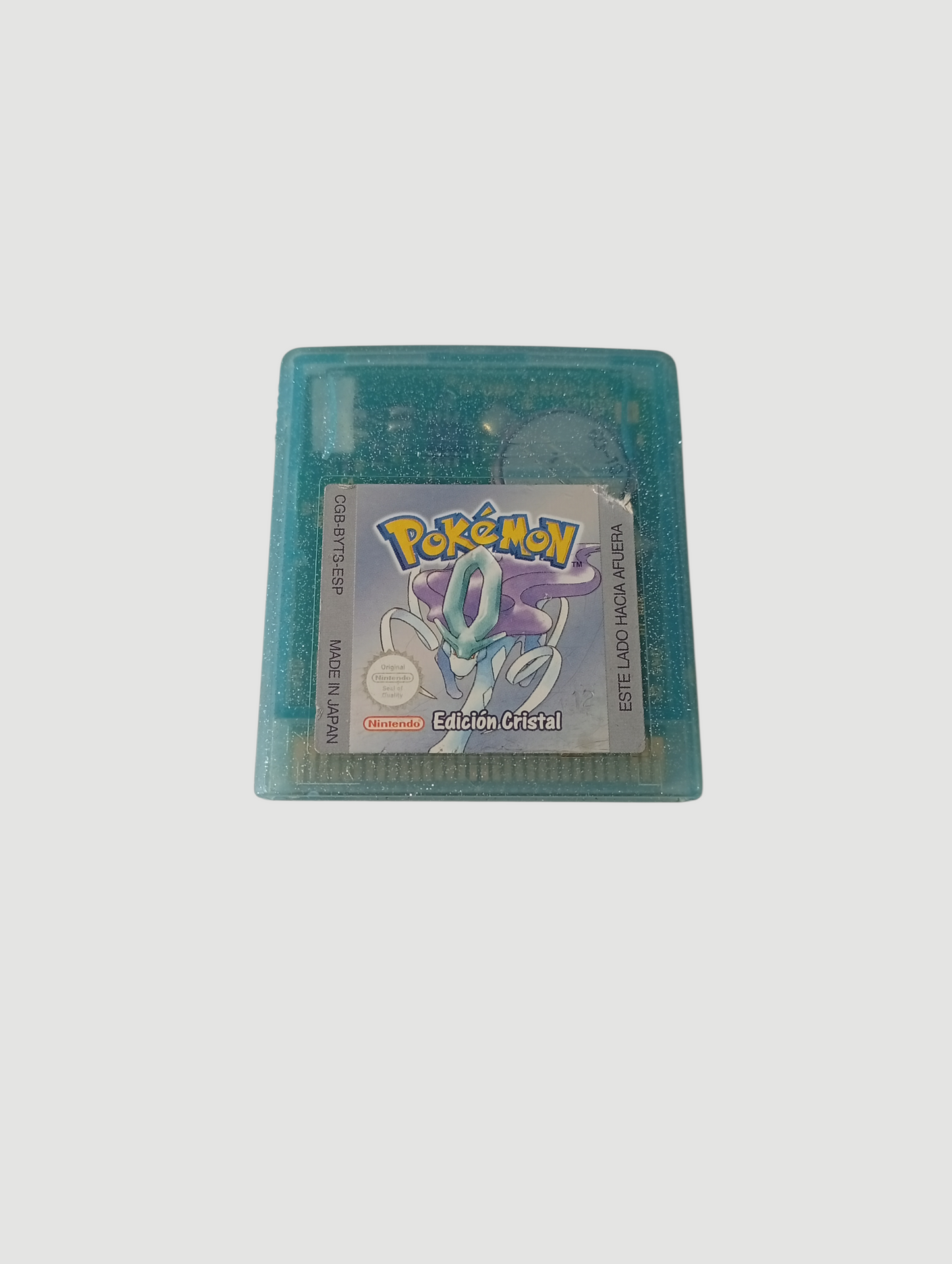cartucho pokemon cristal original español game boy color