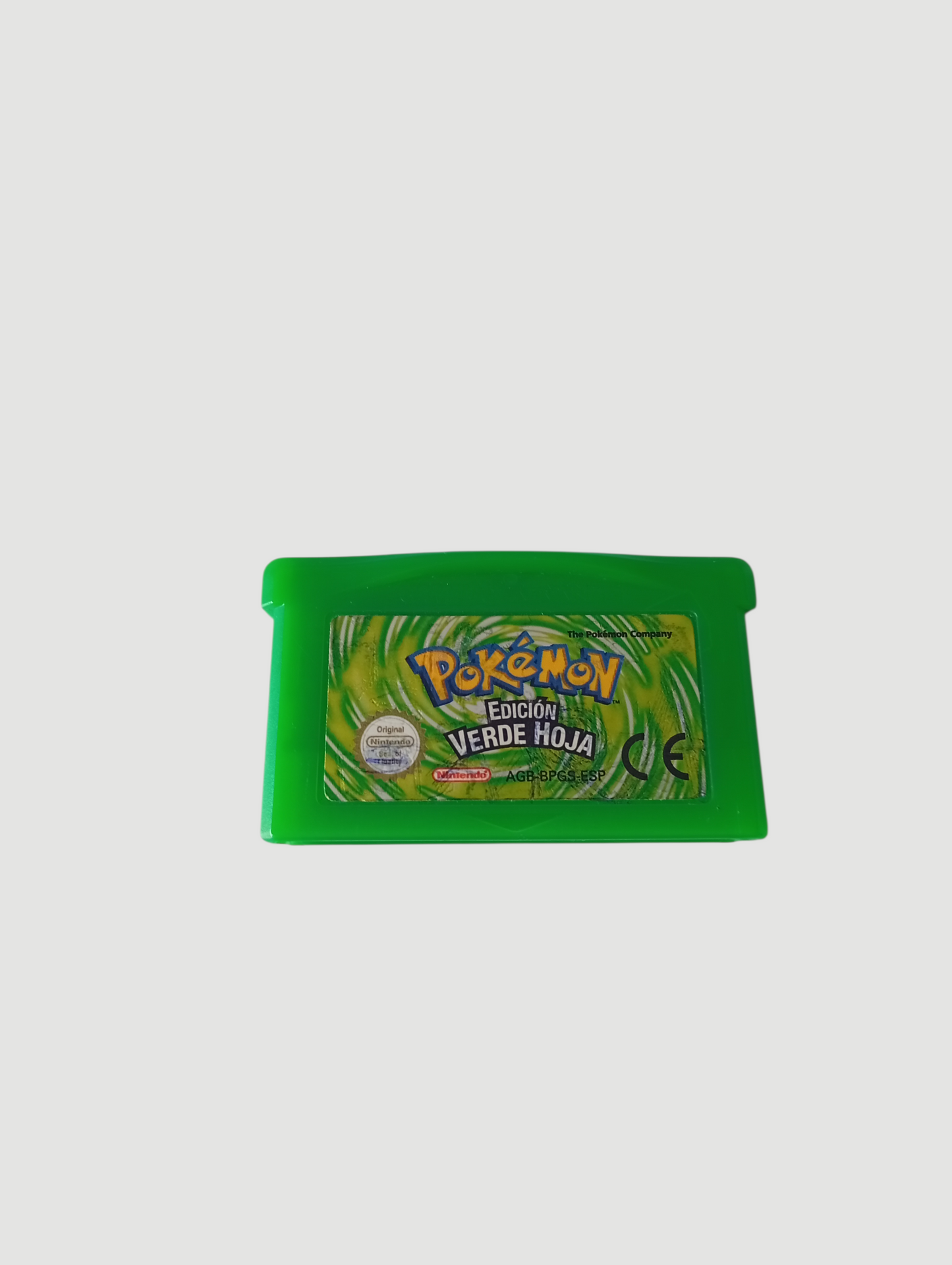 cartucho pokemon verde hoja original español game boy advance