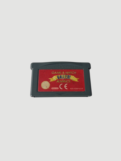 cartucho game & watch gallery advance original eurpeo game boy advance