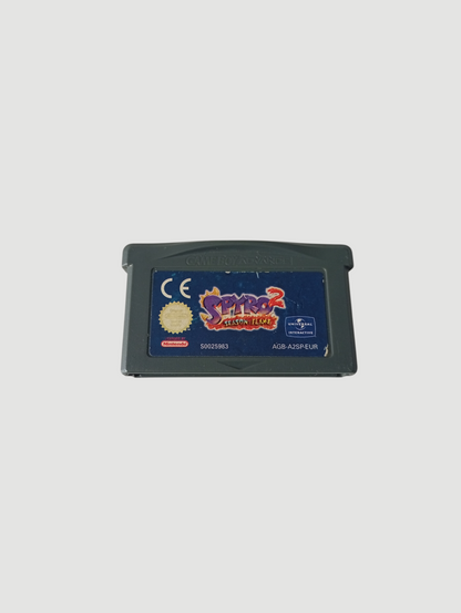 cartucho spyro 2 season of flame original español game boy advance