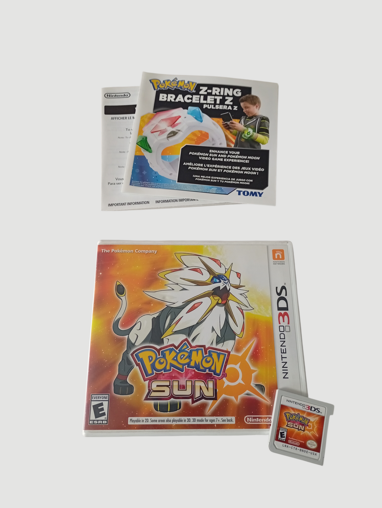 pokemon sun original americano nintendo 3ds