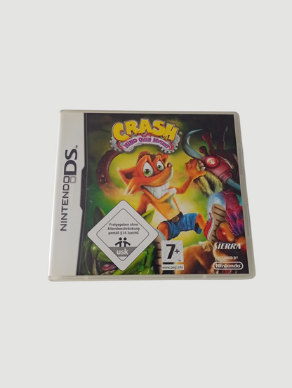 crash mind over mutant original español nintendo ds
