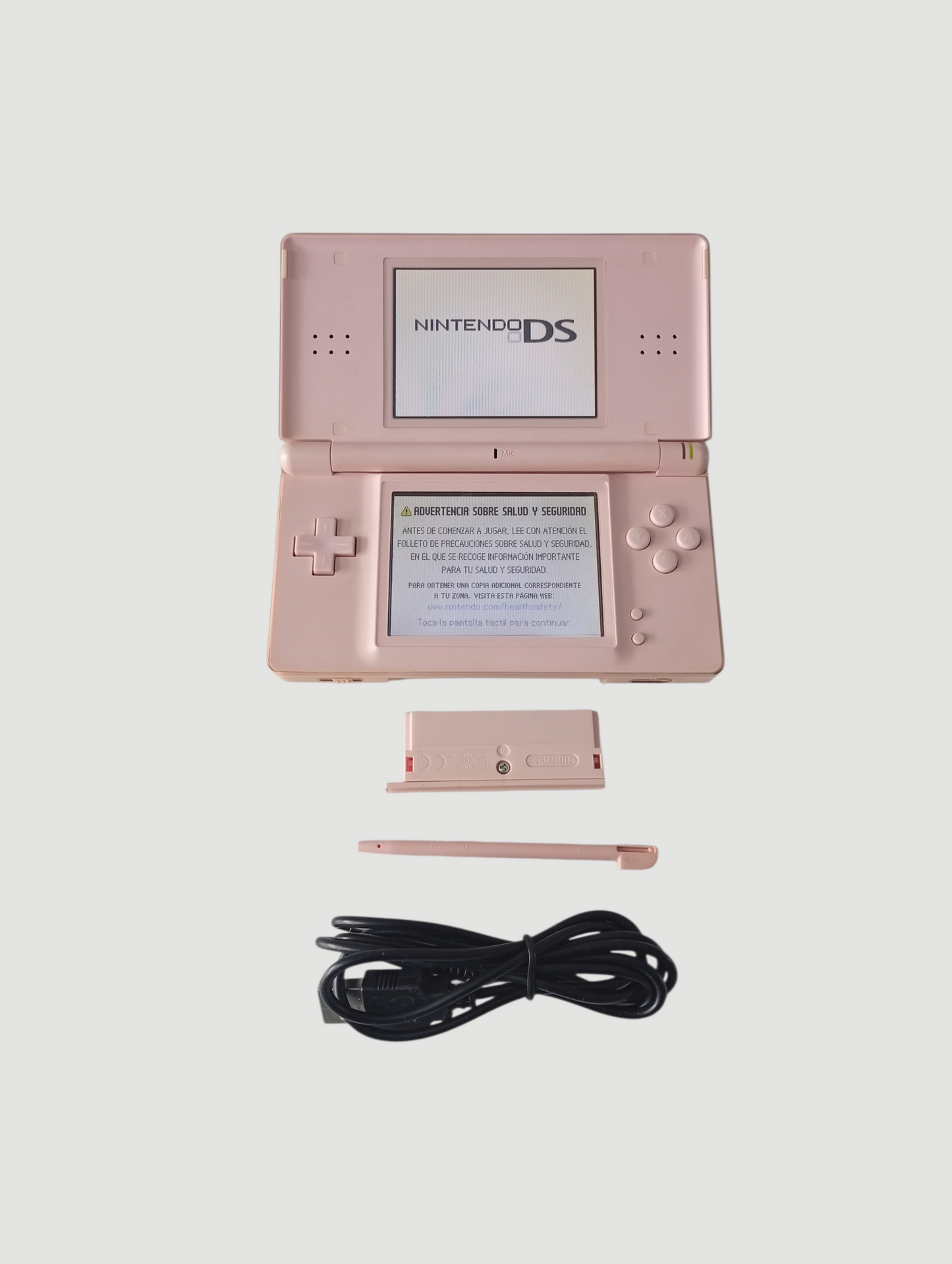 consola nintendo ds lite rosada