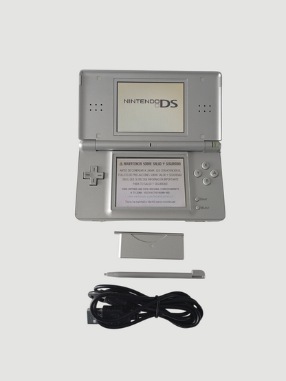 consola nintendo ds lite plateada original español