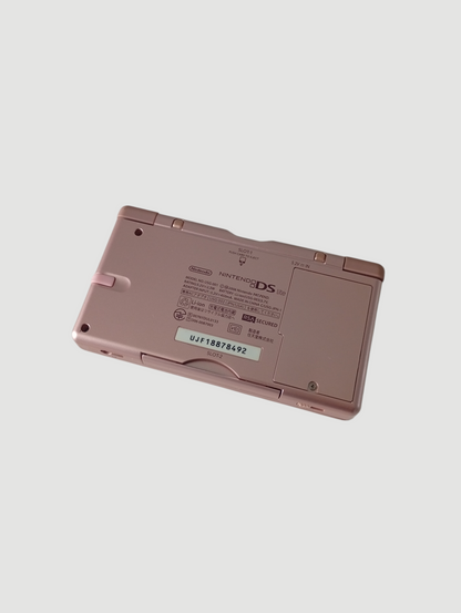 consola nintendo ds lite rosada metalizada