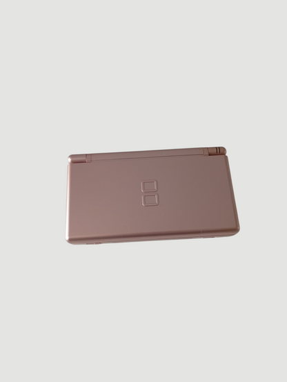 consola nintendo ds lite rosada metalizada
