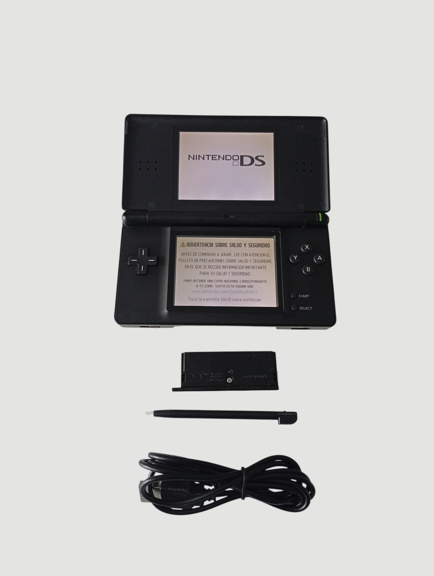 consola nintendo ds lite negra