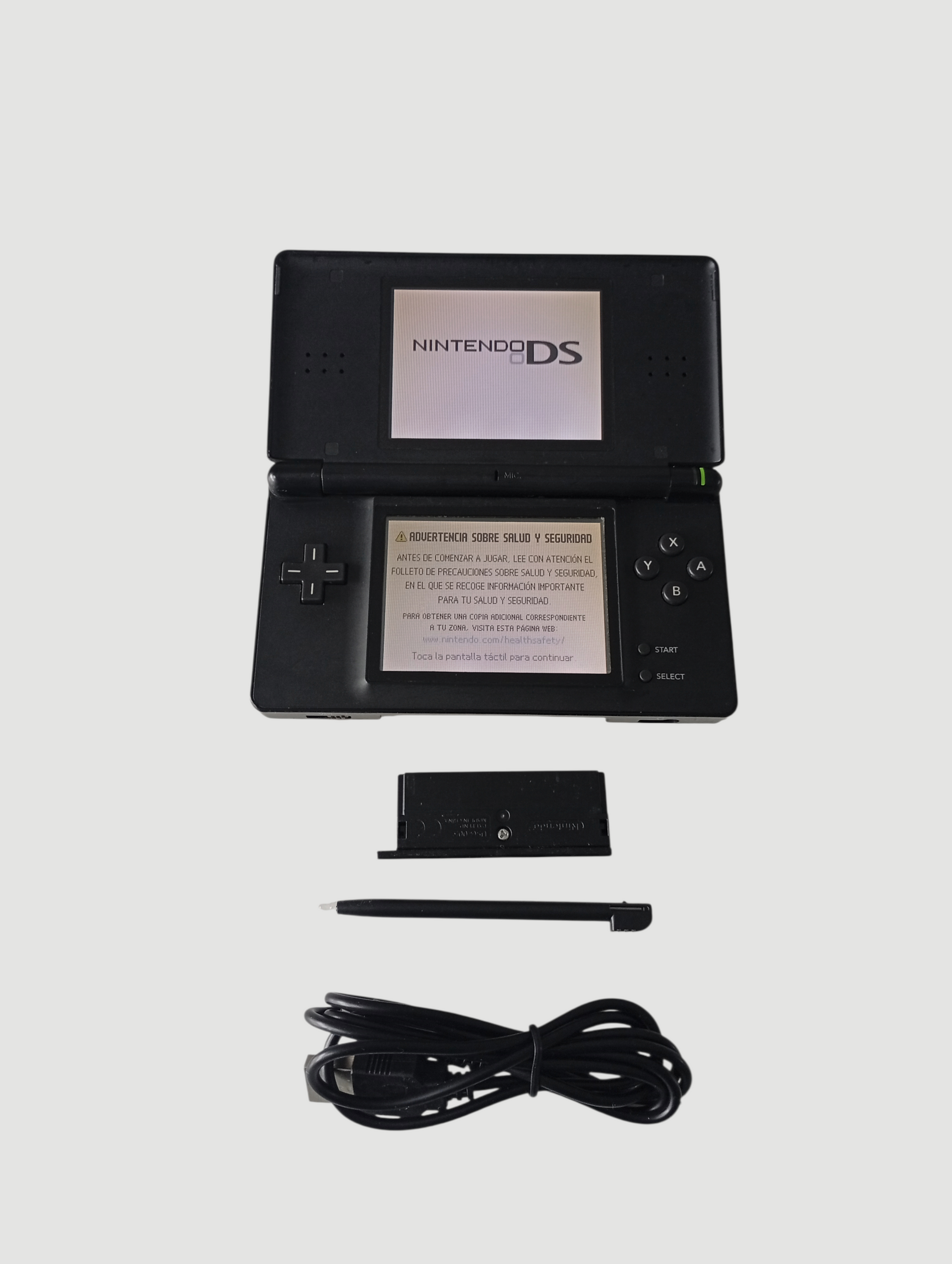 consola nintendo ds lite negra – mundopokeds