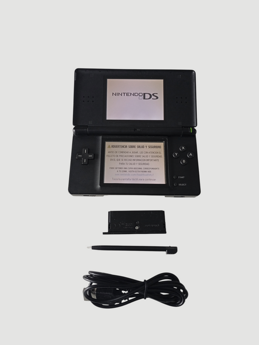 consola nintendo ds lite negra
