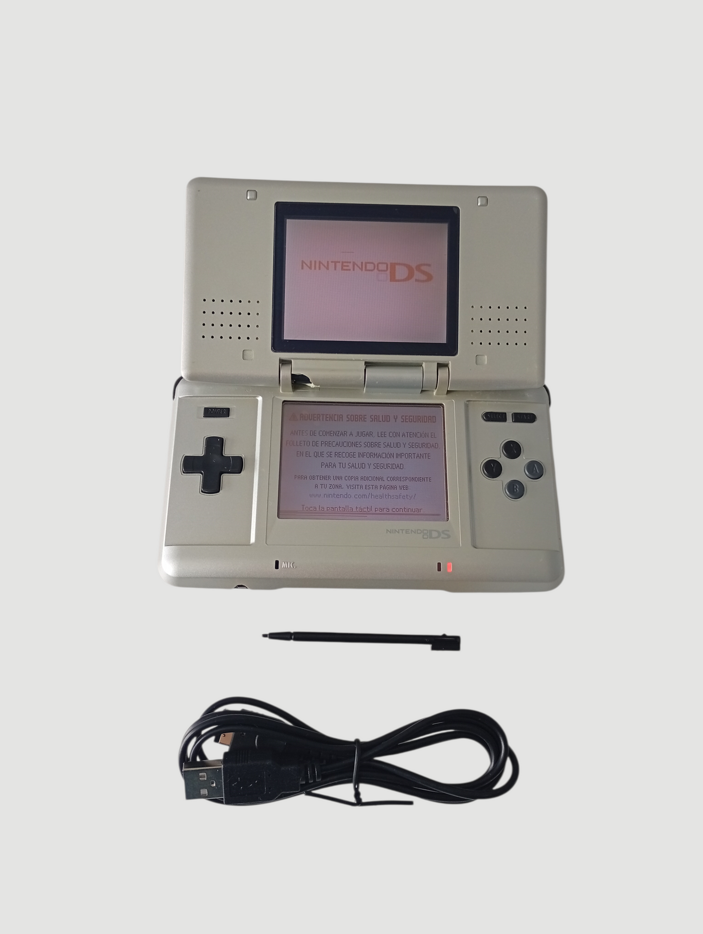 consola nintendo ds fat gris