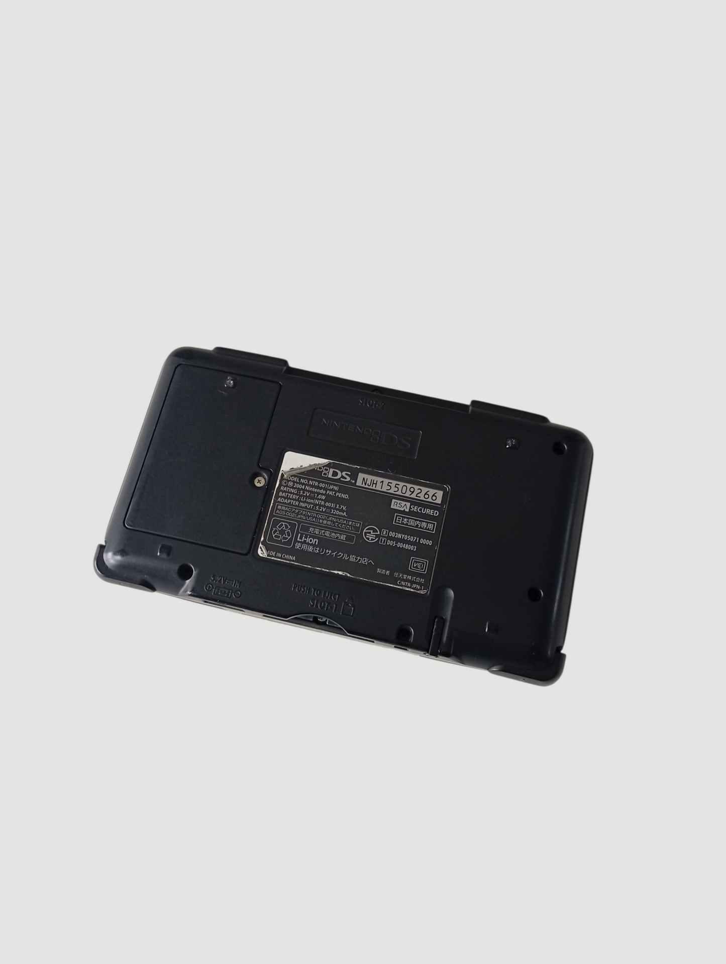 consola nintendo ds fat grafito