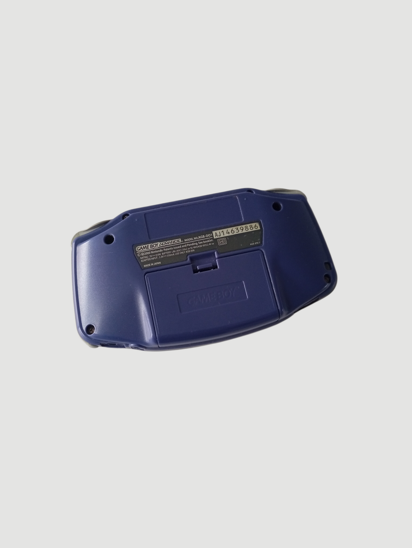 consola game boy advance morada