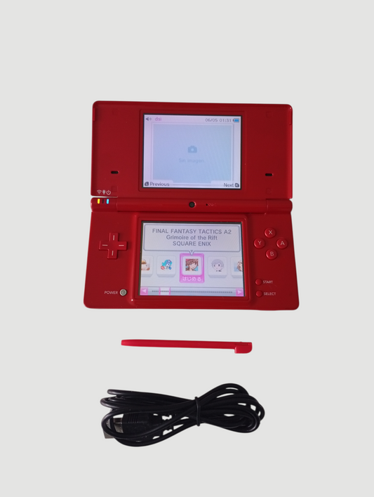consola nintendo dsi roja liberada en micro sd 32 gb