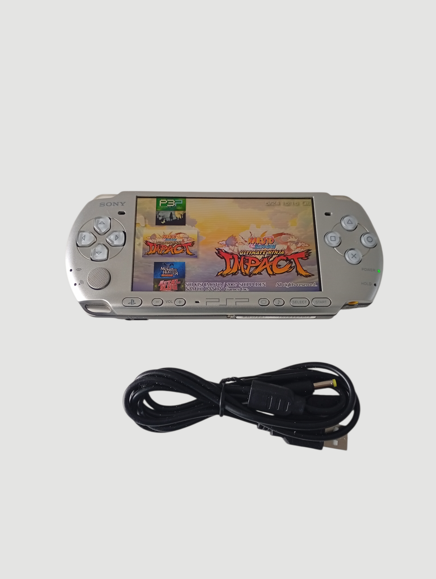 consola psp silver modelo 3000 liberada con micro sd 32 gb