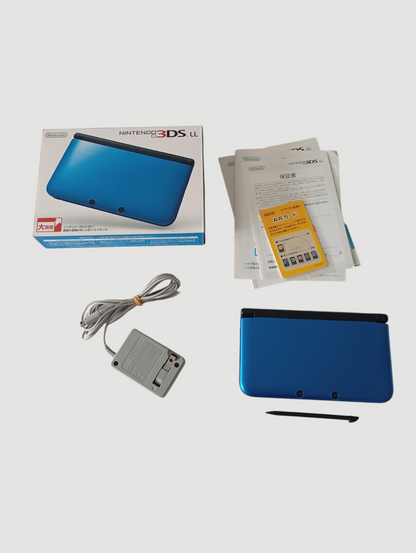 consola Nintendo 3ds old xl blue en caja liberada con micro sd 64 gb
