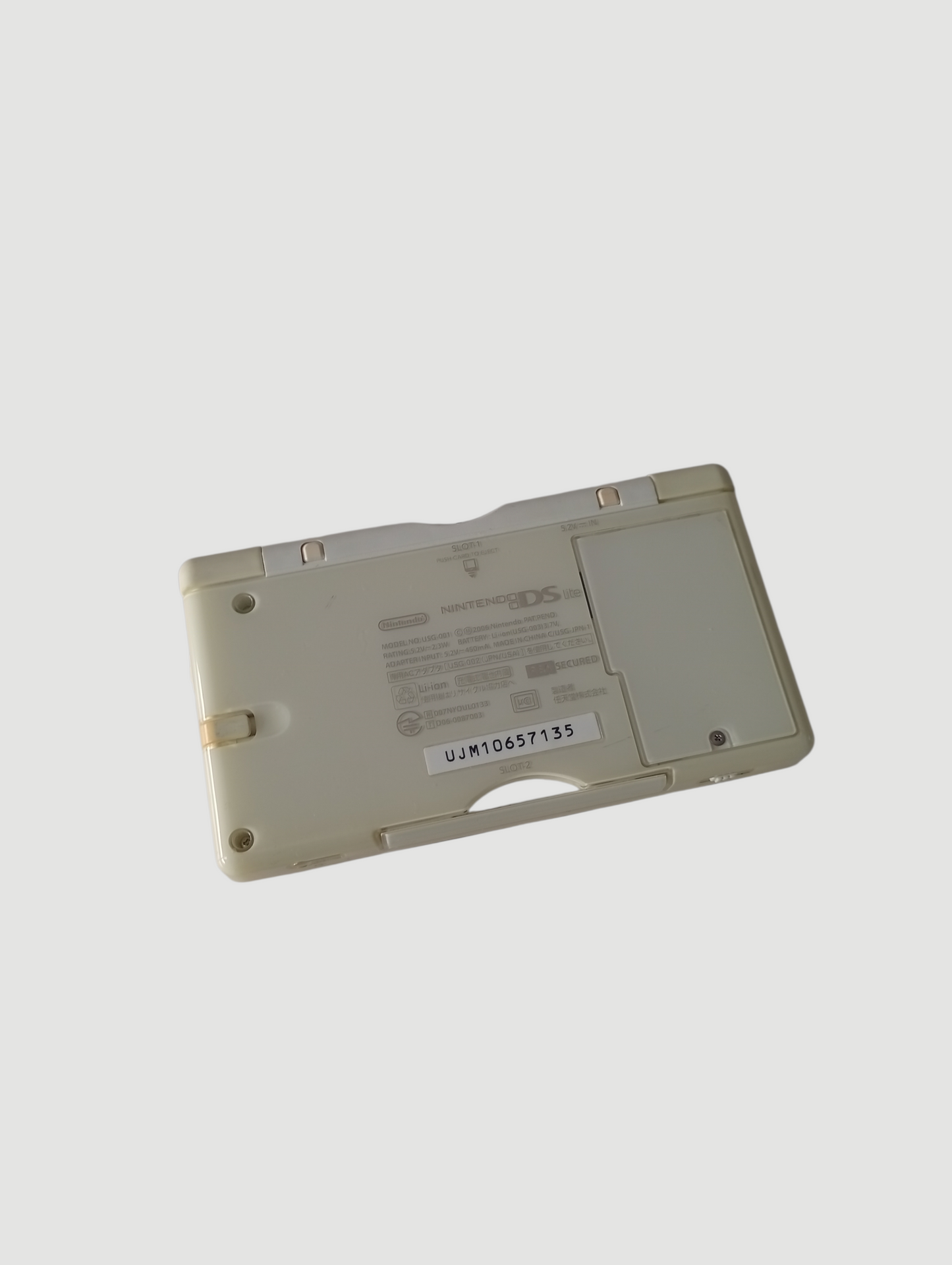 consola nintendo ds lite blanca en caja