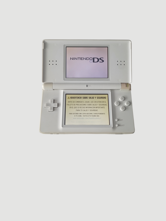 consola nintendo ds lite blanca en caja