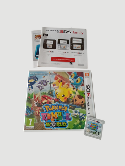 pokemon rumble world original español nintendo 3ds