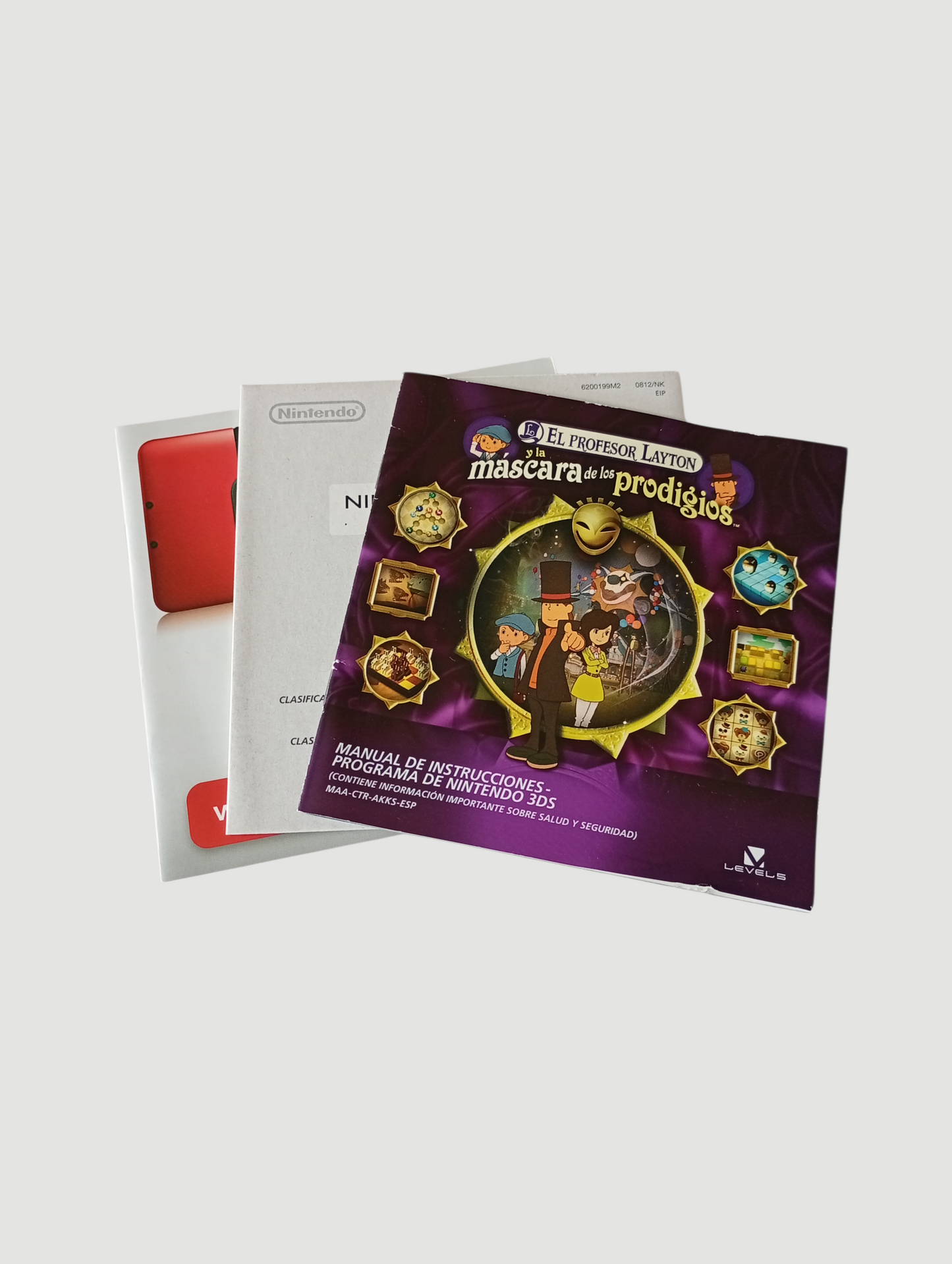 el profesor Layton y la mascara de los prodigios español original nintendo 3ds