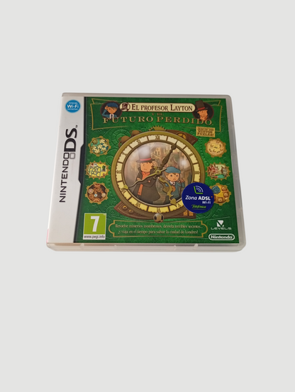 el profesor layton y el futuro perdido original español nintendo ds