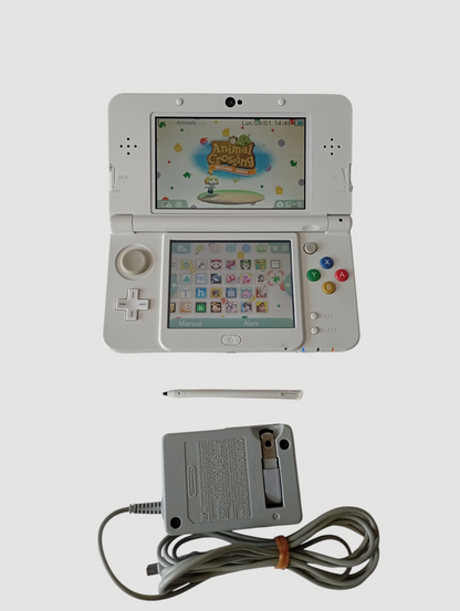 consola nintendo new 3ds white liberada con micro sd 64 gb