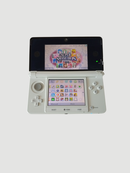 consola Nintendo 3DS old white en caja liberada con micro sd 32 gb