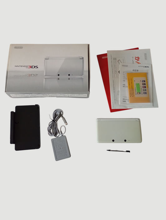 consola Nintendo 3DS old white en caja liberada con micro sd 32 gb