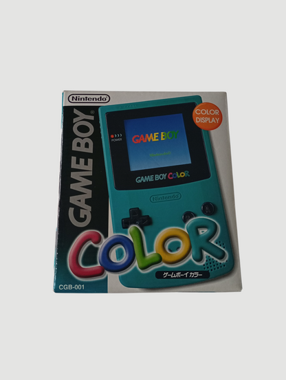 consola game boy color yellow en caja