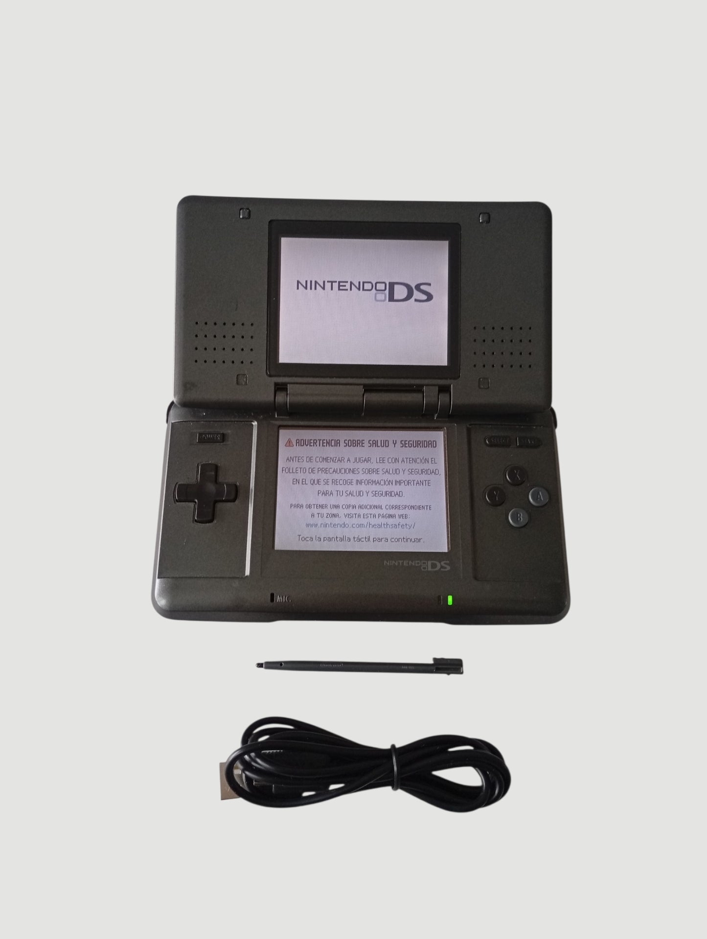 consola Nintendo DS fat grafito