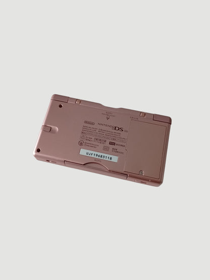 consola nintendo ds lite rosada metalizada