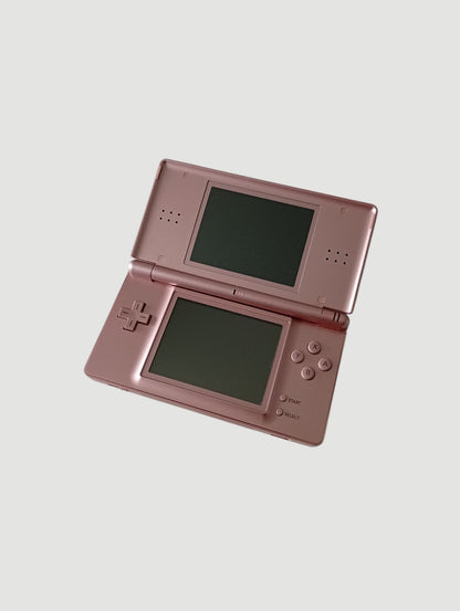 consola nintendo ds lite rosada metalizada