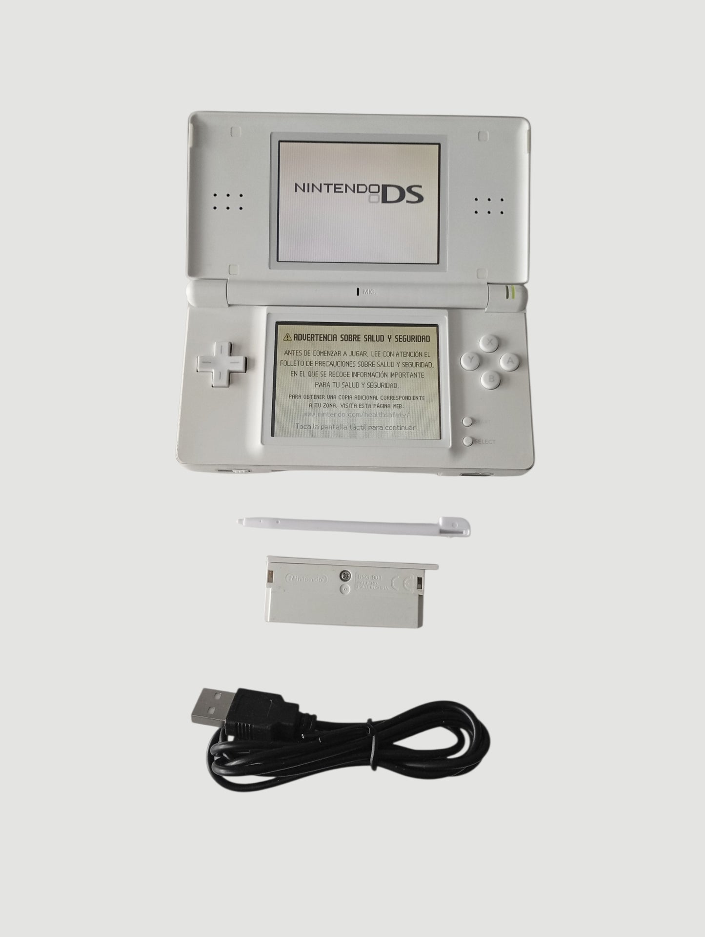 consola nintendo ds lite blanca