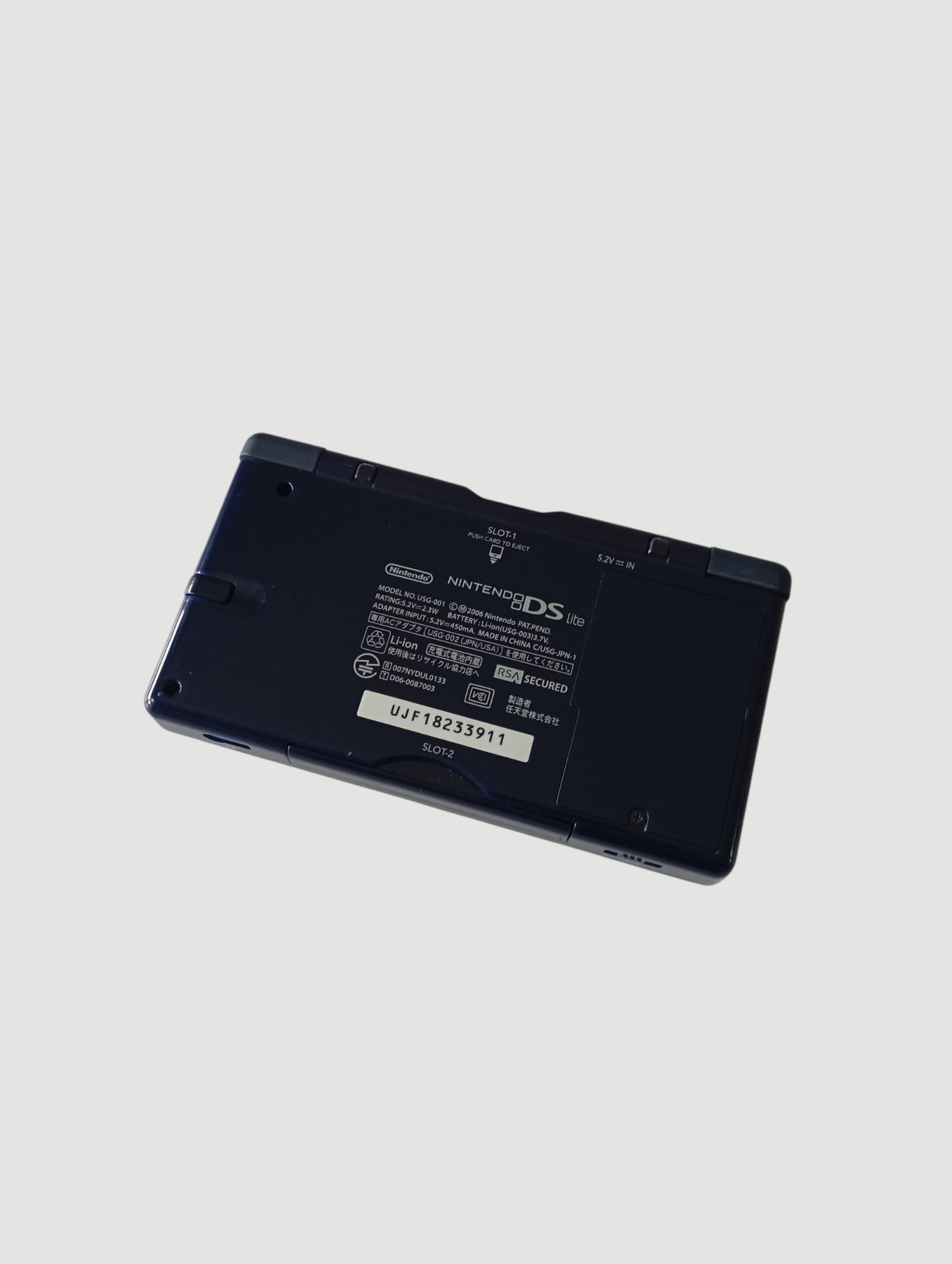 consola nintendo ds lite azul marino