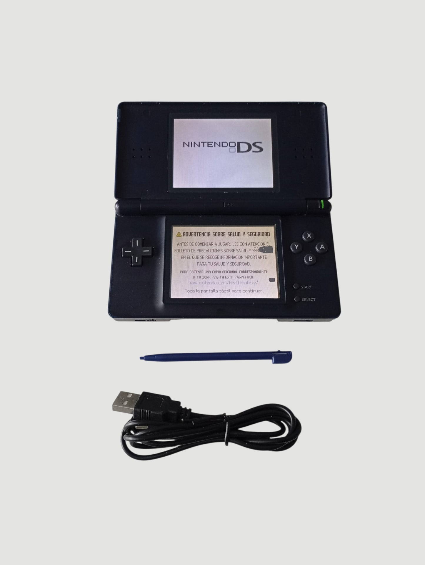 consola nintendo ds lite azul marino