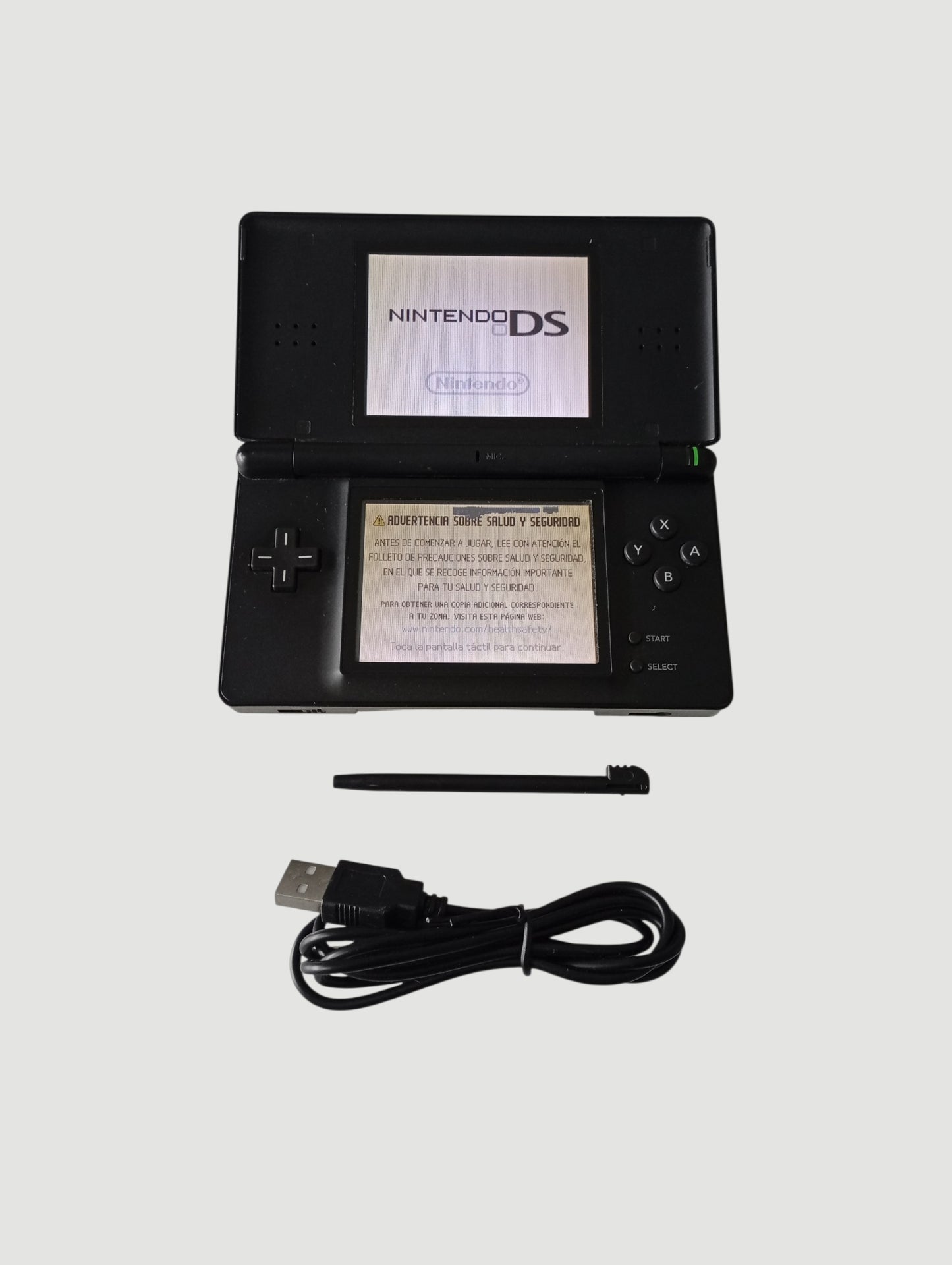 consola nintendo ds lite negra
