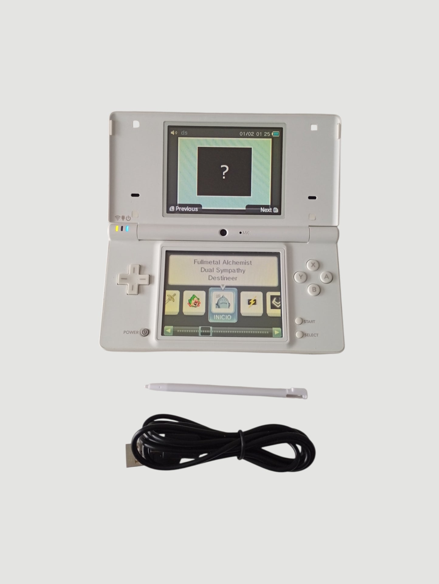 consola nintendo dsi blanca liberada en micro sd 32 gb